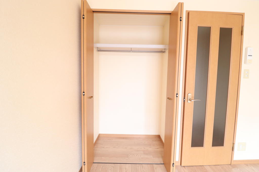 収納　クローゼット付きです！
