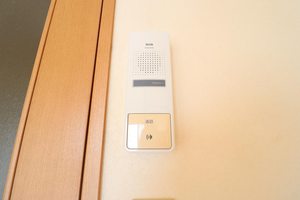 セキュリティ　インターホン付きです！