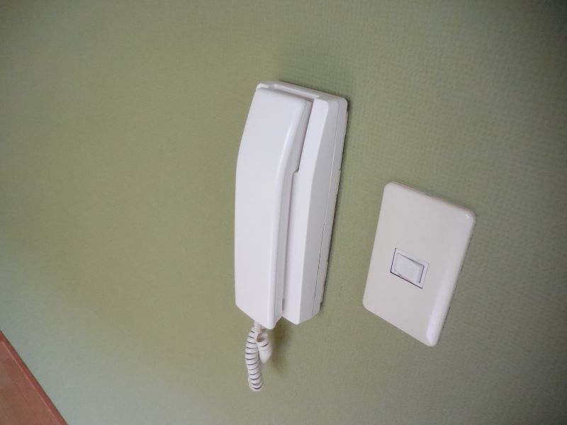セキュリティ　来客時に便利なインターホン