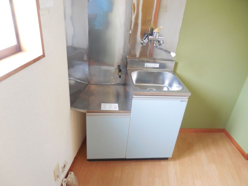 キッチン　2口コンロが置けるキッチン