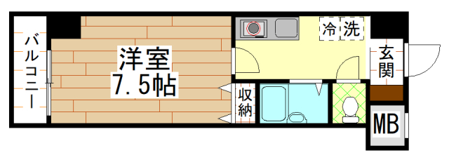 サンピリア小阪の間取り