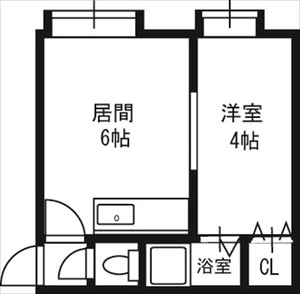 メゾンドユウの間取り