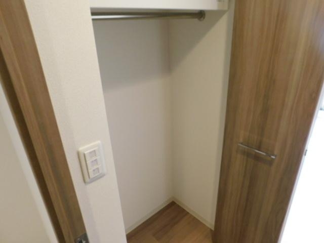 収納　広々とした収納です