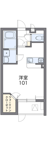 レオネクストさちＣの間取り