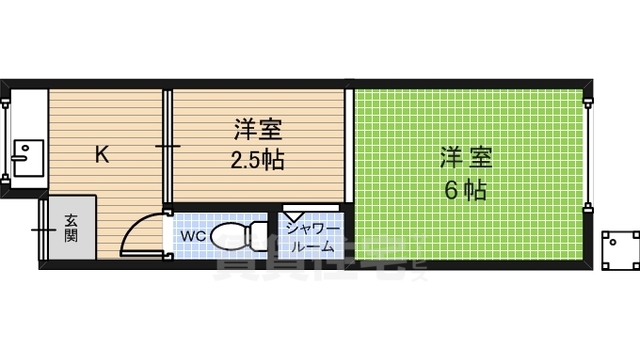 カーサイーストの間取り