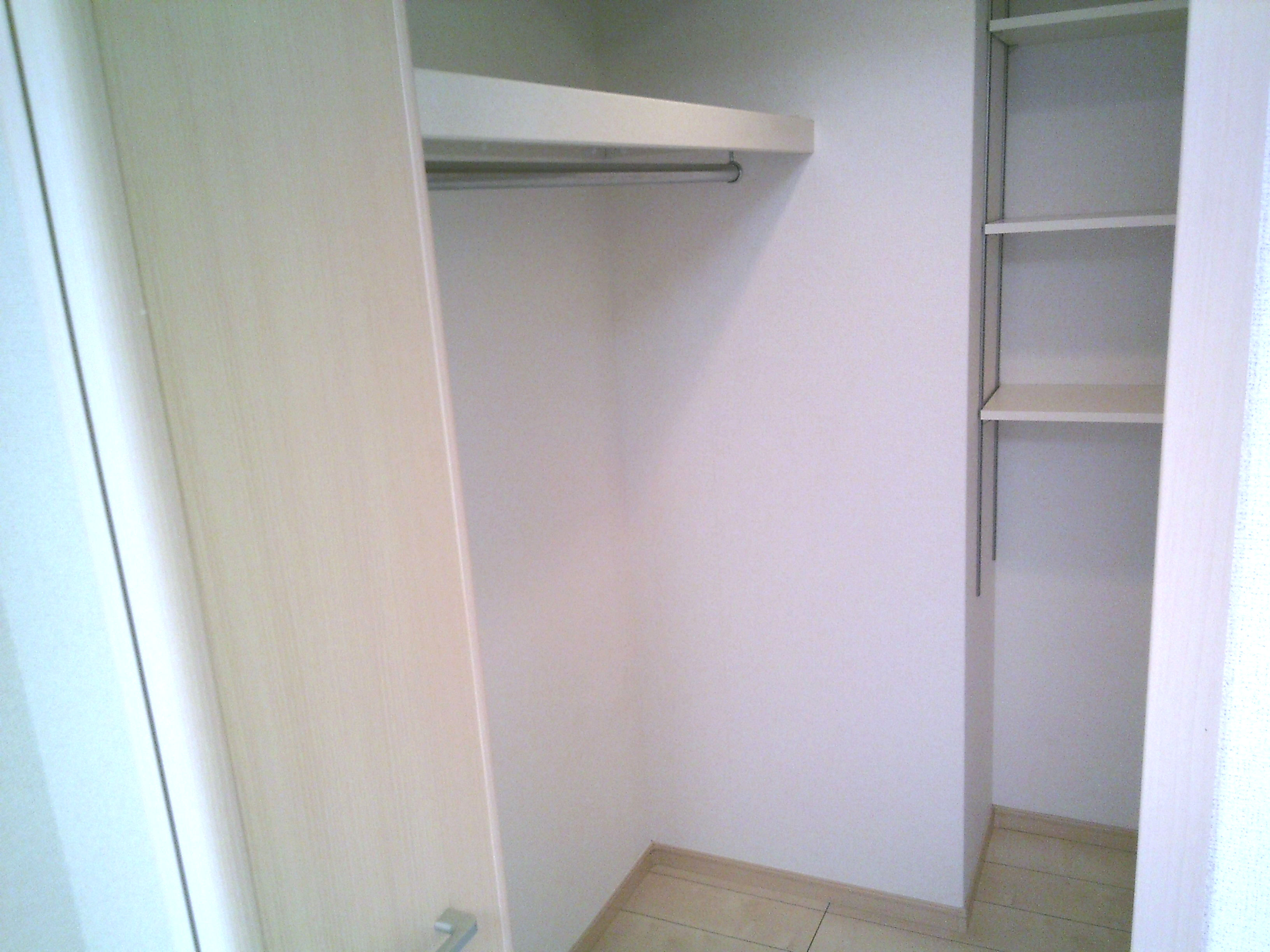 収納　ウォークインクローゼット