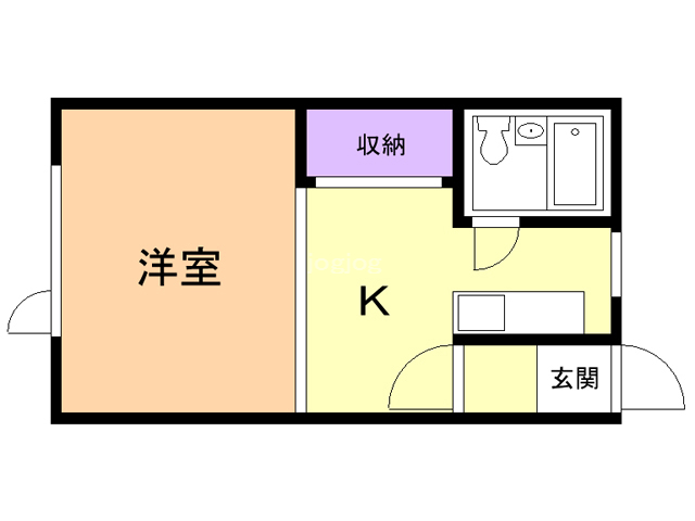 コーポ文京１の間取り