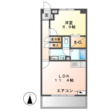 コースマスＹＭの間取り