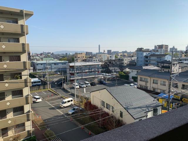 【熊本市中央区本荘のマンションの眺望】