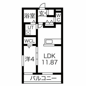 フォンターナ飾磨の間取り