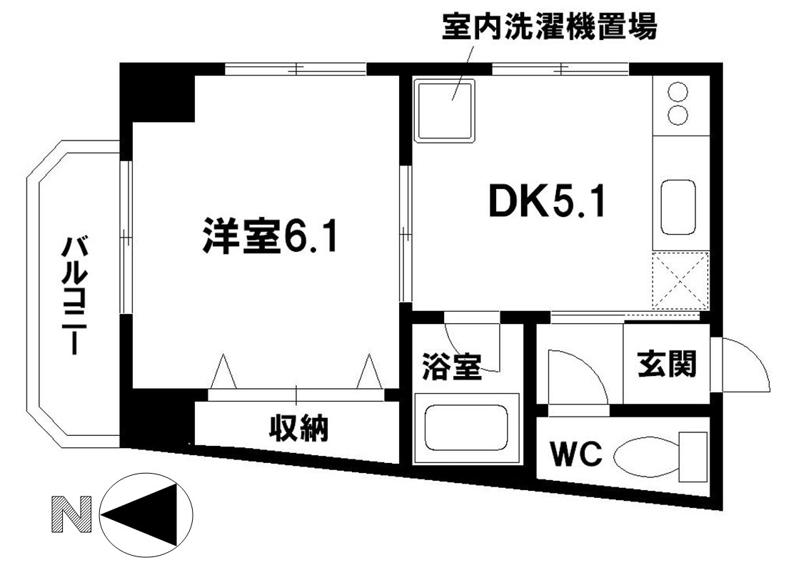 エクセランス台町の間取り