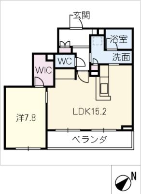 シャーメゾン　ヴィア　ソーレの間取り