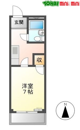 パークシャトー玉城の間取り