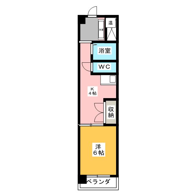 コーポラスチヨダＡ棟の間取り