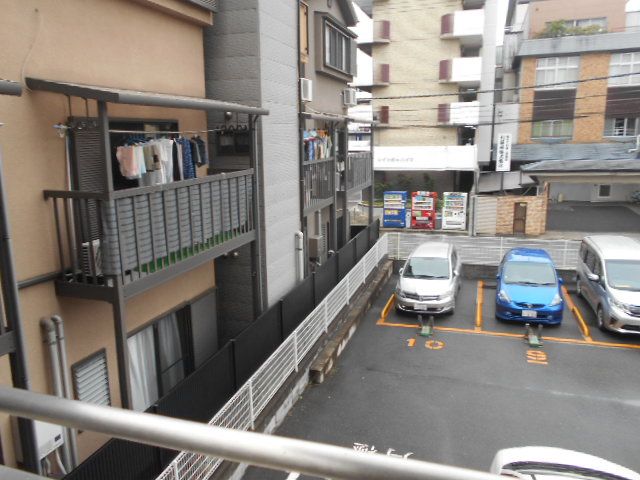 【京都市右京区西院清水町のマンションの眺望】