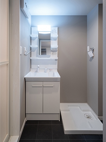 洗面設備　※別号室参考画像