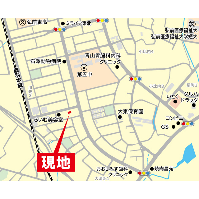 その他　現地案内図