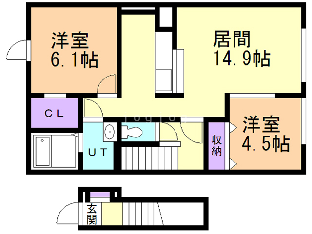 ディアパークの間取り