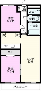 イシタカマンションの間取り