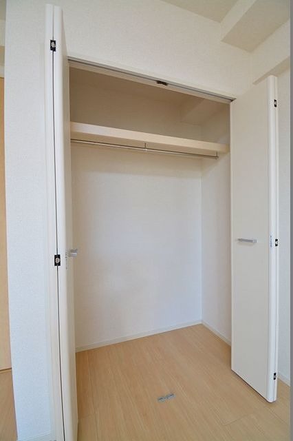 収納　収納完備でお部屋を広くお使いいただけます。