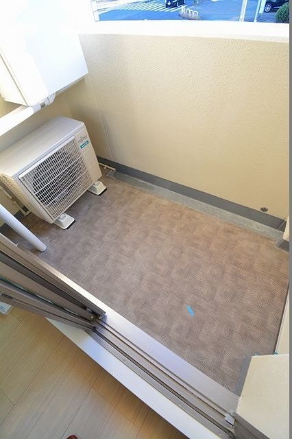 バルコニー　南向きです。