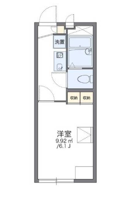 レオパレスみかげの間取り