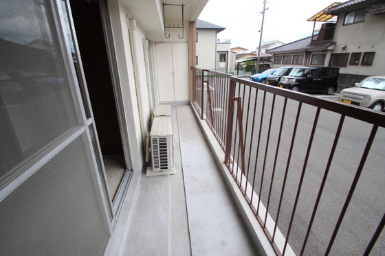 バルコニー　他号室のお写真です