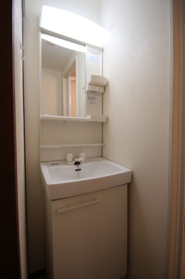 洗面設備　他号室のお写真です