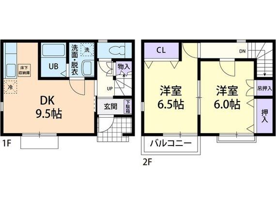 Ｅ・Ｌ・Ｔ（Ｂ）の間取り