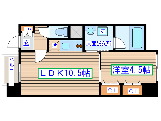 バリューエクセの間取り