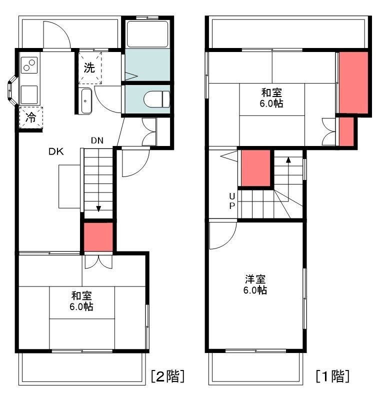 【小田原市久野のマンションの間取り】