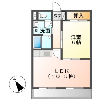 コンフォートの間取り