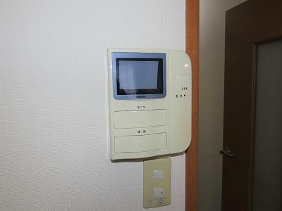 セキュリティ　モニター付きインターホンあり