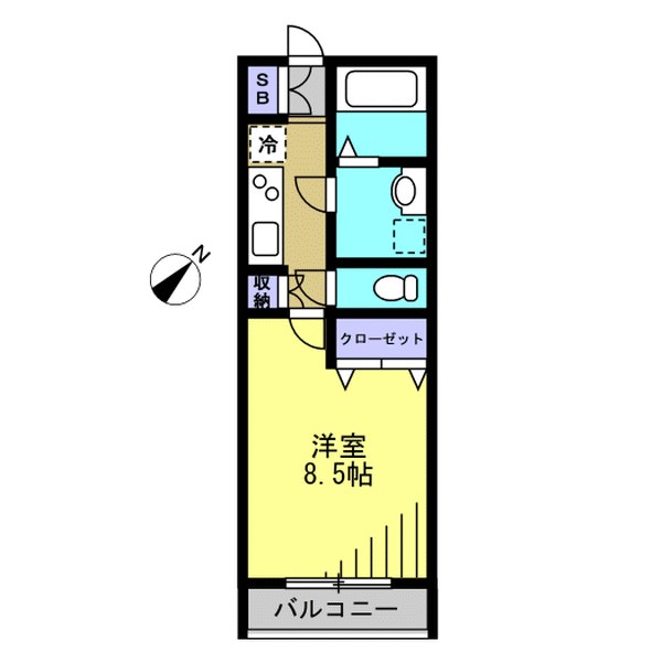 グレース内田の間取り