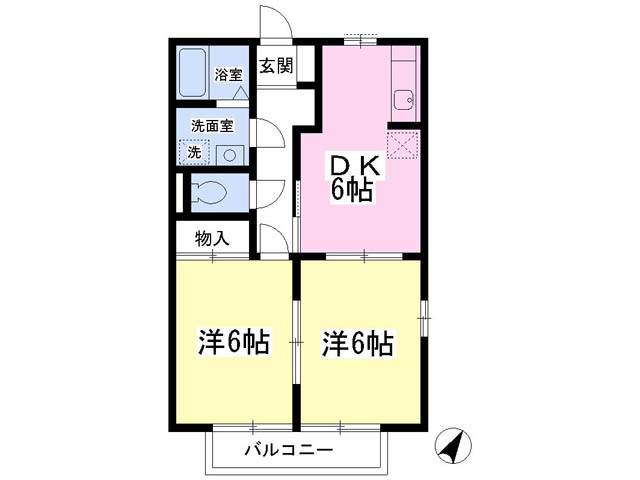 トップヒル八千代の間取り