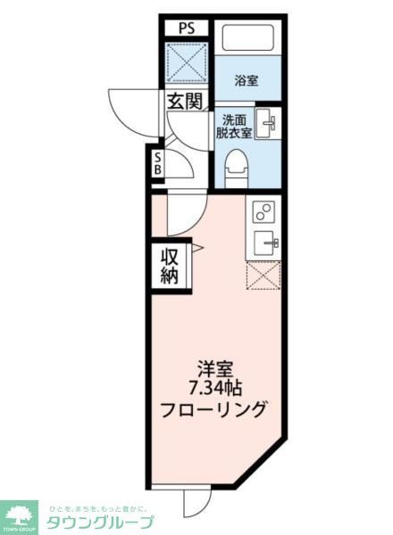 Libo北千住の間取り