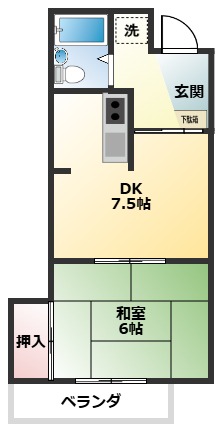 シーフォレストの間取り