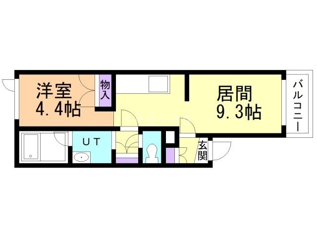 パレス２４川村の間取り