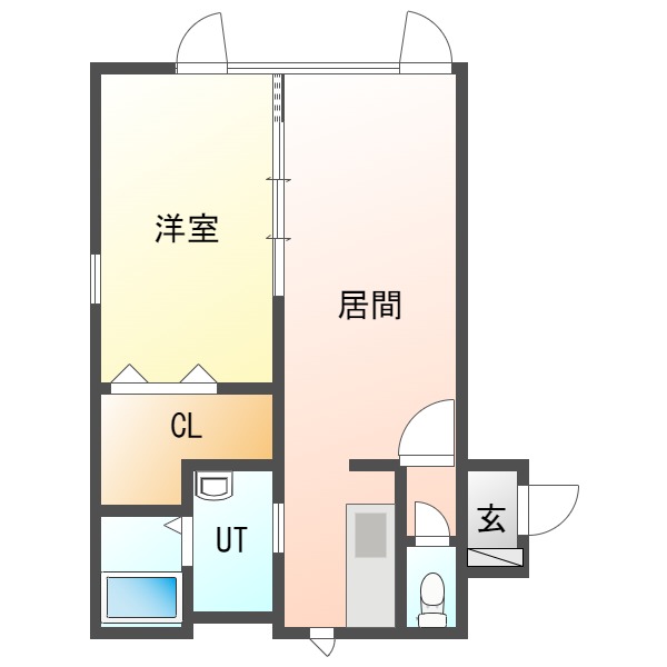 クオーレイーストの間取り