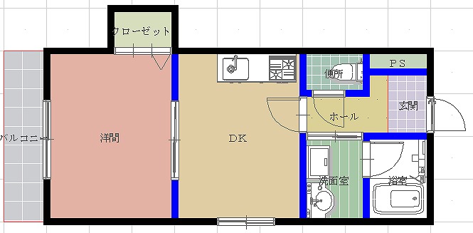 ストロベリーハイツの間取り