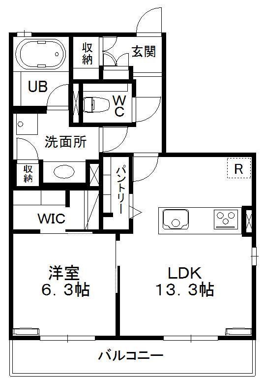 ヒルズレジデンシャルD11の間取り