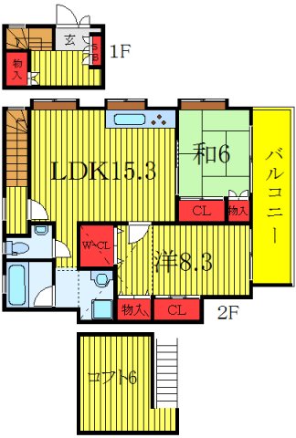 メゾン原の間取り