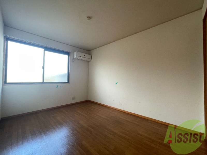 その他部屋・スペース　洋室は６帖。寝室としては十分すぎる広さだと感じました。