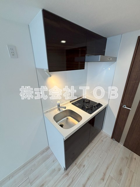 キッチン　2口ガスコンロ