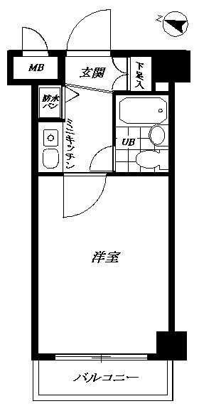 アーバンヒルズ西日暮里の間取り