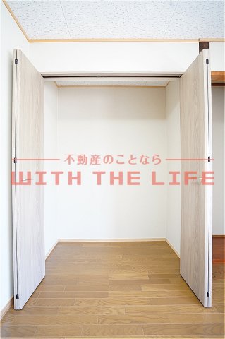 収納　大きなスペースがあり、収納には困りません