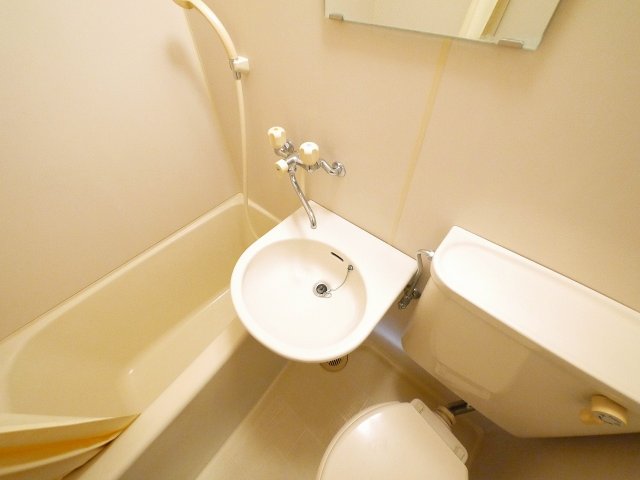 その他設備　お掃除し易いユニットバスタイプです。