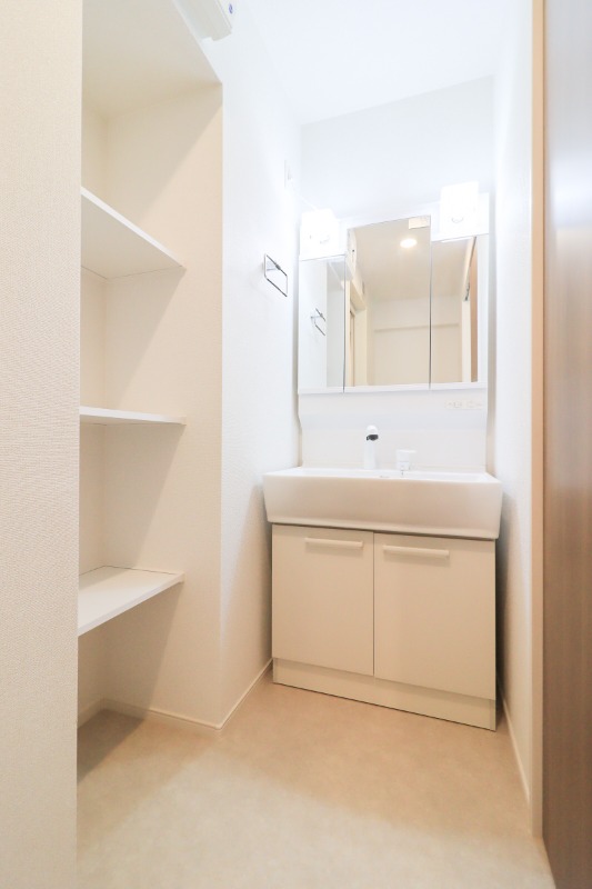 洗面設備　図面と現状に相違がある場合には現状を優先