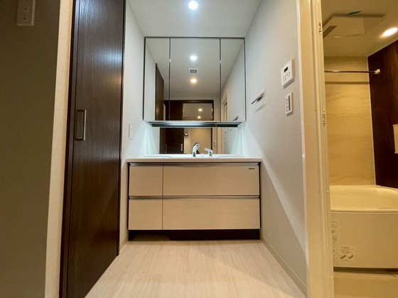 洗面設備　※別部屋の写真です