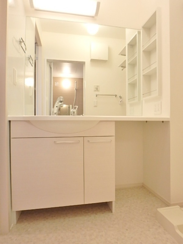 洗面設備　図面と現状に相違がある場合には現状を優先